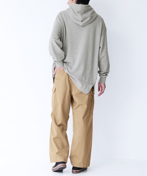 n'OrLABEL（ノアールレーベル）の「コットンツイルカーゴパンツ（カーゴパンツ・メンズ・カーキ/ブラック/ベージュ・XL/M/L）」の7枚目の写真