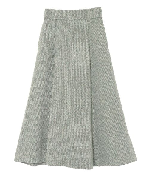 LAGUNAMOON（ラグナムーン）の「ツイードフレアースカート（スカート・レディース・ブラック/グリーン・SMALL/MEDIUM）」の20枚目の写真