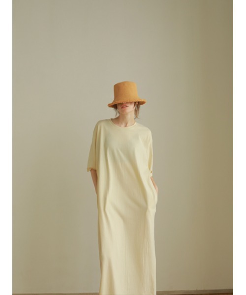 AMAIL（アマイル）の「Relax long cloth（ワンピース・レディース・ブラック/グレー・FREE）」の10枚目の写真