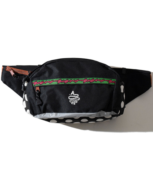 ALDIES（アールディーズ）の「Reflection Waist Bag / リフレクションウエストバッグ（ボディバッグ/ウエストポーチ・メンズ・ブラック/マルチ・FREE）」の8枚目の写真