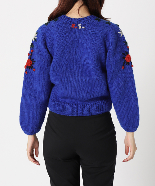 edit. for lulu ネパール ハンドエンブロイダリー カーディガン EDIT. FOR LULU（エディットフォールル）の「ネパール ハンドエン