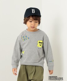BEAMS mini | BEAMS mini / トレイン トンネル ポケット スウェット プルオーバー 22 (90～150cm）(スウェット)