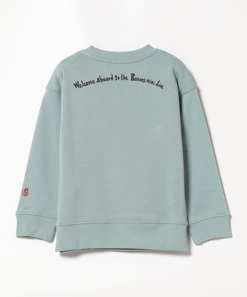 BEAMS mini(ビームスミニ)の「BEAMS mini / トレイン トンネル ポケット スウェット プルオーバー (90~150cm)(スウェット・キッズ・ライトグレー/ブルー系その他3/グリーン系その他・150/120/130/100/90/140/110)」の22枚目の写真