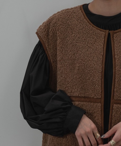シャツ/ブラウス(長袖/七分) I_am_official  gather volume blouse I_am（アイアム）の「gather volume blouse（シャツ/ブラウス）」 - WEAR