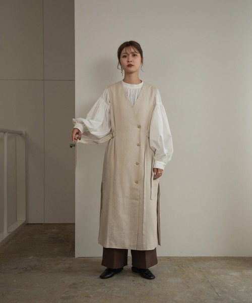 シャツ+ブラウス(長袖+七分) i_am gather volume blouse I_am（アイアム）の「gather volume blouse（シャツ/ブラウス）」 - WEAR