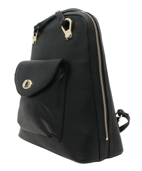 ROSE BUD（ローズバッド）の「(ROSE BUD)S290G PEBBLE LEATHER TWO WAY BAG[リュック]（バックパック/リュック・レディース・ブラック/ネイビー/ホワイト/イエロー/ブラウン・ONE SIZE）」の9枚目の写真