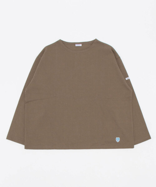 ORCIVAL（オーシバル）の「WIDE BOAT NECK L/S P.O. ワイドシルエット コットンロード ボートネック ロングスリーブバスクシャツ（Tシャツ/カットソー・レディース・ブラウン系/ホワイト系その他/ブラック系/ホワイト系その他2/ホワイト系/ホワイト系その他3/ホワイト系その他4/ホワイト系その他6/その他2/ホワイト/その他3/その他1/ホワイト系その他5/ホワイト系3/ホワイト系5/その他4/ホワイト系2/ホワイト系4/ホワイト系その他7/ホワイト系6/その他5/ブルー系その他/ダークブラウン系/ブラック系その他・1）」の18枚目の写真