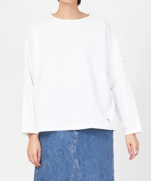 WIDE BOAT NECK L/S P.O. ワイドシルエット コットンロード ボートネック ロングスリーブバスクシャツ