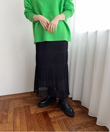 LOWRYS FARM | シャーリングＩラインスカート　169157(スカート)