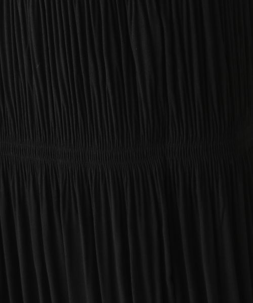 LOWRYS FARM（ローリーズファーム）の「シャーリングＩラインスカート　169157（スカート・レディース・アイボリー/ブラック/ブルー・FREE）」の16枚目の写真