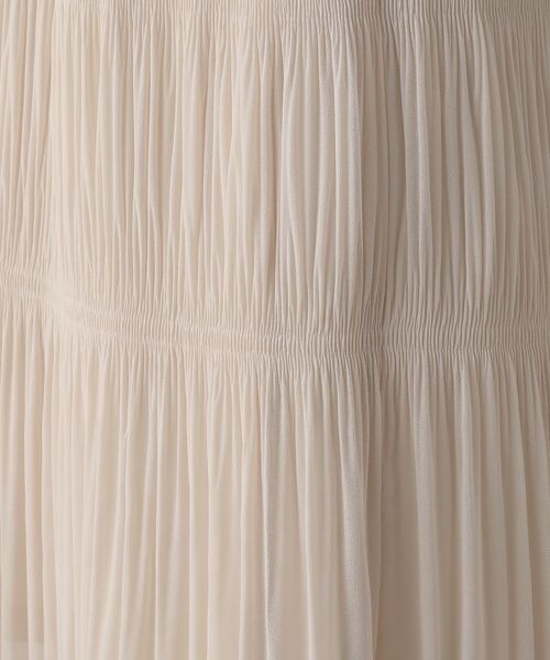 LOWRYS FARM（ローリーズファーム）の「シャーリングＩラインスカート　169157（スカート・レディース・アイボリー/ブラック/ブルー・FREE）」の17枚目の写真