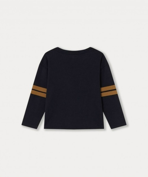 Bonpoint(ボンポワン)の「Bonpoint Family ロングTシャツ(Tシャツ/カットソー・キッズ・ホワイト系その他/ブラック系その他・105/115/125)」の5枚目の写真