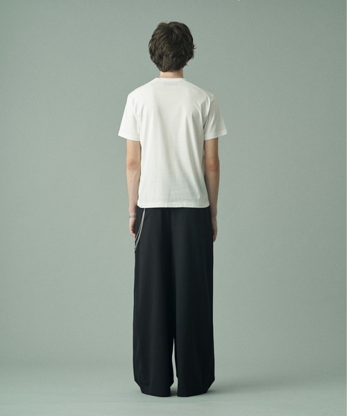 Juha(ユハ)の「SUPERIOR PIMA COTTON TEE(Tシャツ/カットソー・メンズ・グレー/ブラック/ホワイト・3/4)」の10枚目の写真