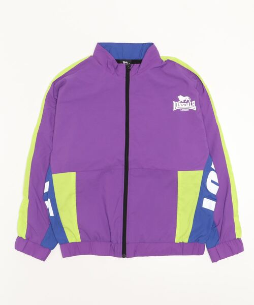 LONSDALE（ロンズデール）の「LONSDALE ライン切替ナイロンジャケット（ナイロンジャケット・メンズ・パープル/ブラック/グリーン・M/L/LL）」の17枚目の写真