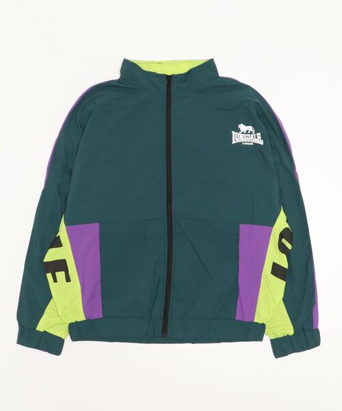 LONSDALE（ロンズデール）の「LONSDALE ライン切替ナイロンジャケット（ナイロンジャケット・メンズ・パープル/ブラック/グリーン・M/L/LL）」の16枚目の写真