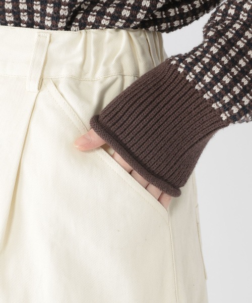 studio CLIP（スタディオクリップ）の「【低身長向けアイテム/WEB限定】アシメツイルスカート（スカート・レディース・アイボリー/ネイビー・FREE）」の7枚目の写真