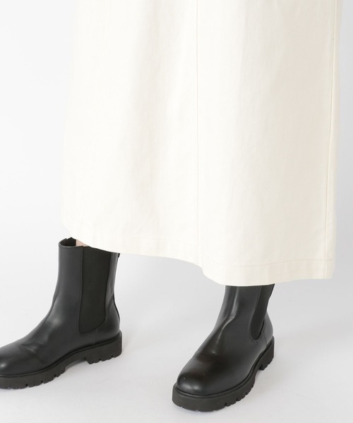 studio CLIP（スタディオクリップ）の「【低身長向けアイテム/WEB限定】アシメツイルスカート（スカート・レディース・アイボリー/ネイビー・FREE）」の8枚目の写真