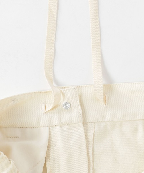 studio CLIP（スタディオクリップ）の「【低身長向けアイテム/WEB限定】アシメツイルスカート（スカート・レディース・アイボリー/ネイビー・FREE）」の11枚目の写真