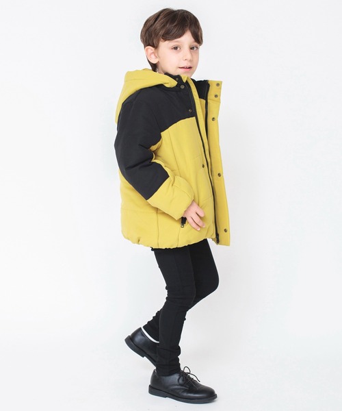 BRANSHES(ブランシェス)の「【あったか】ブルゾン(ブルゾン・キッズ・ネイビー/カーキオリーブ/マスタード・120/130/110/140/150/90/100)」の15枚目の写真