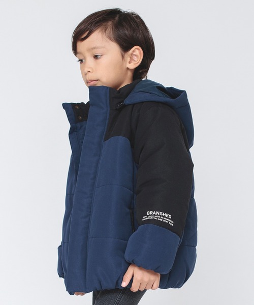 BRANSHES(ブランシェス)の「【あったか】ブルゾン(ブルゾン・キッズ・ネイビー/カーキオリーブ/マスタード・120/130/110/140/150/90/100)」の11枚目の写真