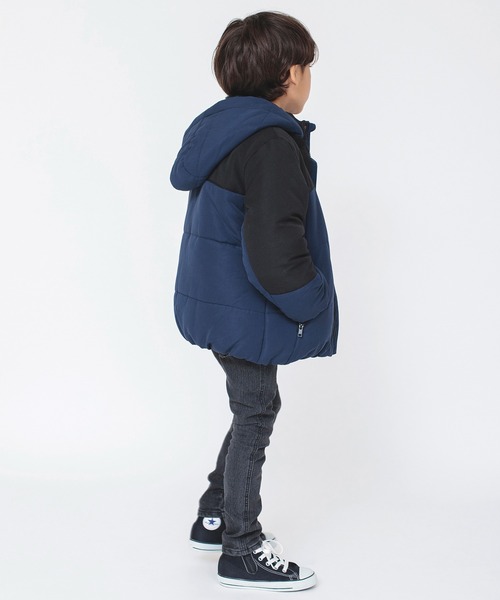 BRANSHES(ブランシェス)の「【あったか】ブルゾン(ブルゾン・キッズ・ネイビー/カーキオリーブ/マスタード・120/130/110/140/150/90/100)」の8枚目の写真