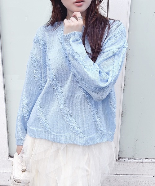 セール】パステルニット（ニット/セーター）｜MIIA（ミーア）の