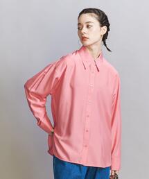 BEAUTY&YOUTH UNITED ARROWS | レーヨンシルク ステッチ カラーシャツ(シャツ/ブラウス)