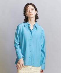 BEAUTY&YOUTH UNITED ARROWS | レーヨンシルク ステッチ カラーシャツ(シャツ/ブラウス)