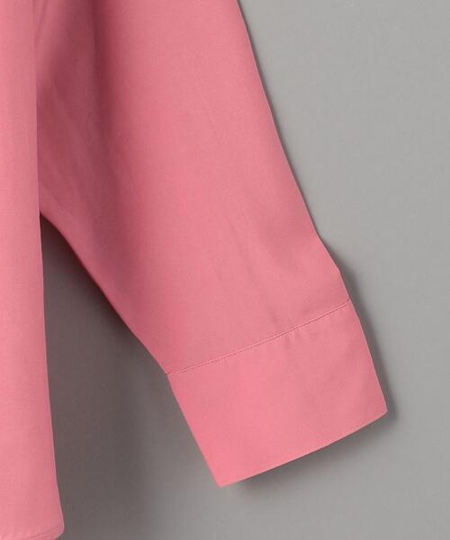 BEAUTY&YOUTH UNITED ARROWS(ビューティーアンドユースユナイテッドアローズ)の「レーヨンシルク ステッチ カラーシャツ(シャツ/ブラウス・レディース・ナチュラル/ライトブルー/ライトピンク・FREE)」の18枚目の写真