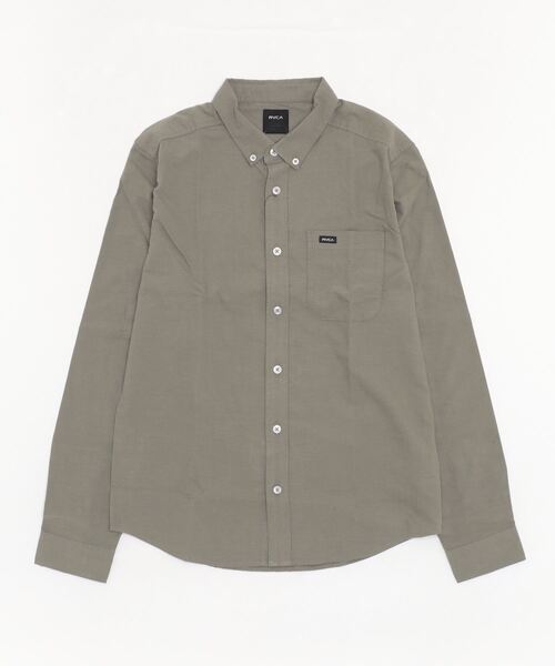 RVCA(ルーカ)の「RVCA メンズ 【PERENNIAL】 THATLL DO STRETCH LS ロングスリーブシャツ【2022年秋冬モデル】/ルーカ長袖シャツ(シャツ/ブラウス・メンズ・ホワイト/ブラック/オリーブ・SMALL/MEDIUM/LARGE/X-LARGE)」の3枚目の写真