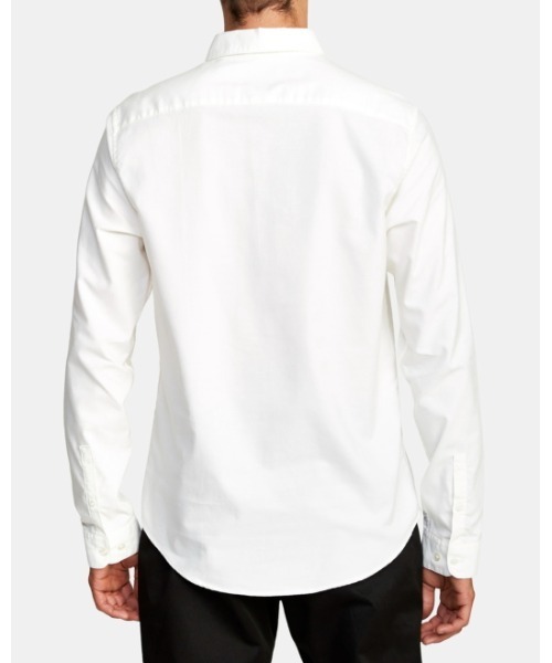 RVCA(ルーカ)の「RVCA メンズ 【PERENNIAL】 THATLL DO STRETCH LS ロングスリーブシャツ【2022年秋冬モデル】/ルーカ長袖シャツ(シャツ/ブラウス・メンズ・ホワイト/ブラック/オリーブ・SMALL/MEDIUM/LARGE/X-LARGE)」の4枚目の写真