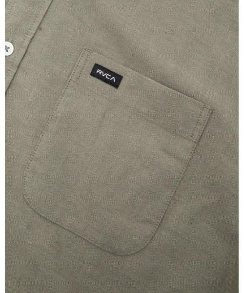 RVCA(ルーカ)の「RVCA メンズ 【PERENNIAL】 THATLL DO STRETCH LS ロングスリーブシャツ【2022年秋冬モデル】/ルーカ長袖シャツ(シャツ/ブラウス・メンズ・ホワイト/ブラック/オリーブ・SMALL/MEDIUM/LARGE/X-LARGE)」の6枚目の写真