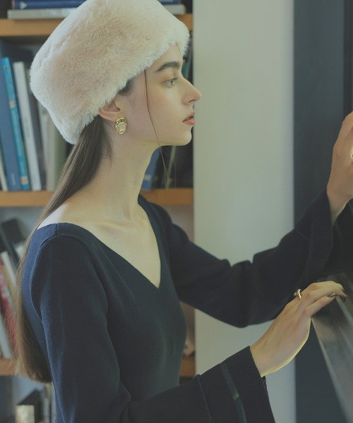 EIMY ISTOIRE（エイミーイストワール）の「シアーチェックニット