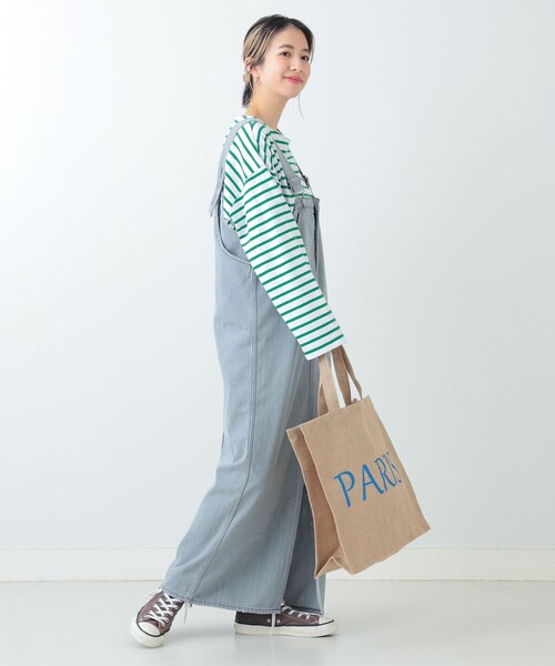 Ray BEAMS(レイビームス)の「RED CARD TOKYO × Ray BEAMS / 別注 Lala ワンピース(ワンピース・レディース・グレー/ブラック・ONE SIZE)」の10枚目の写真