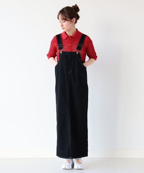 Ray BEAMS(レイビームス)の「RED CARD TOKYO × Ray BEAMS / 別注 Lala ワンピース(ワンピース・レディース・グレー/ブラック・ONE SIZE)」の17枚目の写真