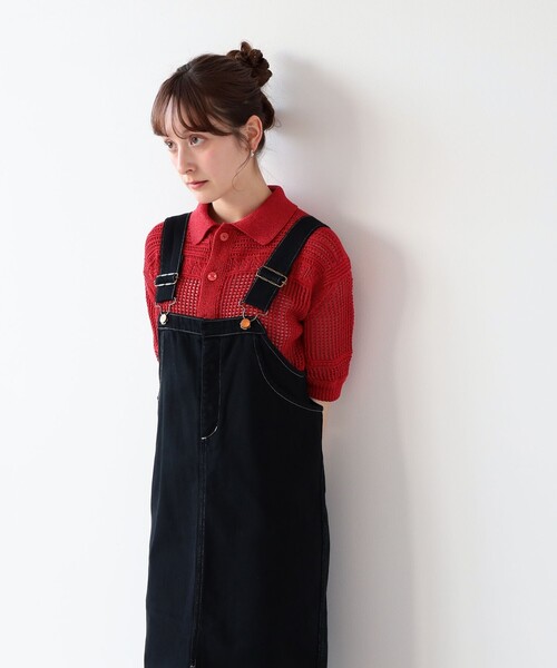 Ray BEAMS(レイビームス)の「RED CARD TOKYO × Ray BEAMS / 別注 Lala ワンピース(ワンピース・レディース・グレー/ブラック・ONE SIZE)」の21枚目の写真