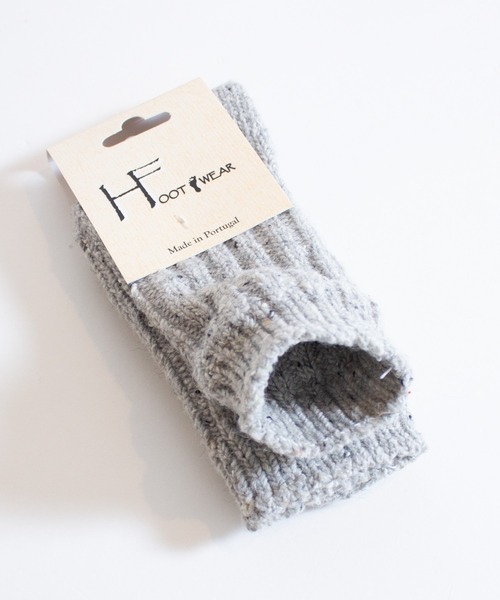 ALL ORDINARIES(オールオーディナリーズ)の「【H FOOTWEAR(エイチ フットウェア)】ウールソックス CHAUVECHAUVE(ソックス/靴下・レディース・ライトグレー/ブラウン/オレンジ/グリーン/オートミール・FREE)」の7枚目の写真