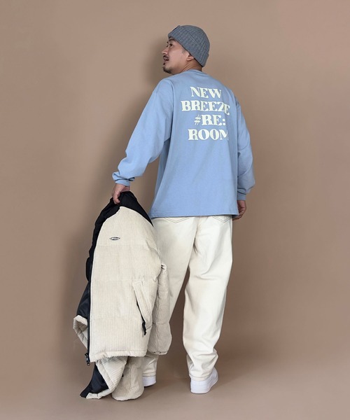 リルームグラフィックプリントビッグロングスリーブ（Tシャツ