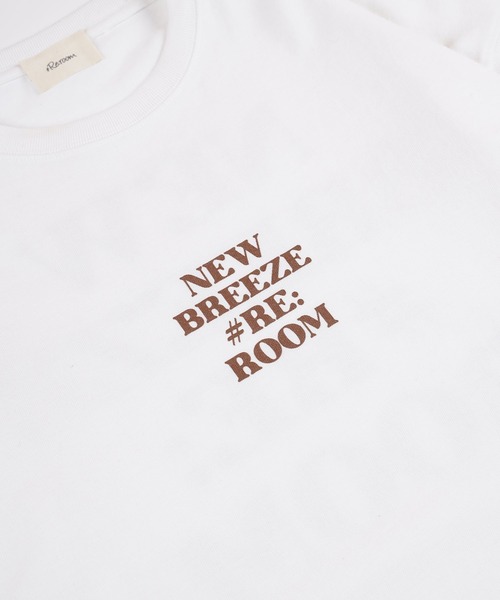 Re:room ★新品未使用品★ ラインロゴリブベロアTシャツ & ショーツ エンボスロゴベロアTシャツ[品番：MKSW0045372]｜RESEXXY