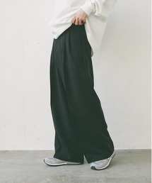 flaner | Loose tuck straight slacks/ルーズタックストレートスラックス(スラックス)
