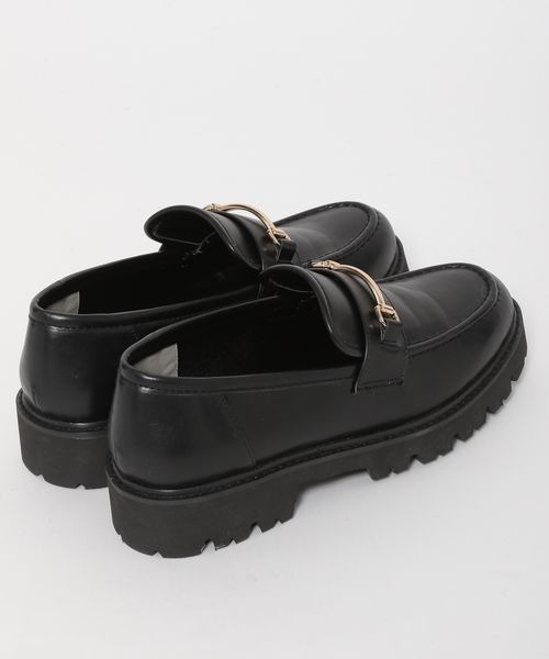 mysty woman（ミスティウーマン）の「ビット付きローファー 183486（ローファー・レディース・ブラック/ブラウン・MEDIUM/LARGE）」の21枚目の写真