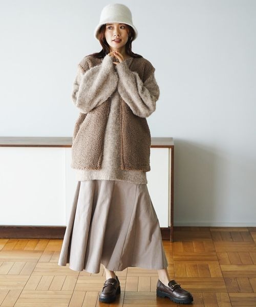 mysty woman（ミスティウーマン）の「ビット付きローファー 183486（ローファー・レディース・ブラック/ブラウン・MEDIUM/LARGE）」の16枚目の写真