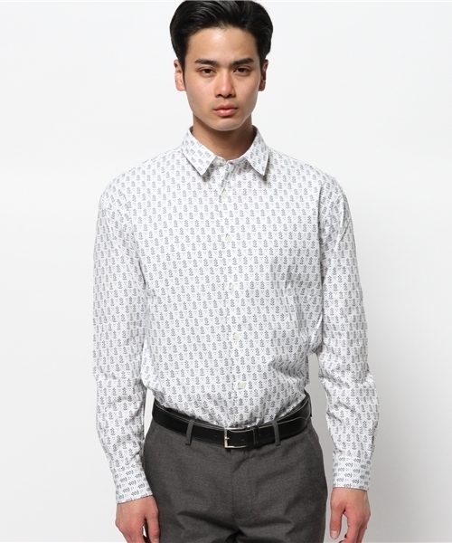 EDIFICE（エディフィス）の「◇MISTRAミストラル EX CHIMISEシャツ（シャツ/ブラウス・メンズ・ブルー/ホワイト/ネイビー・SMALL/LARGE/MEDIUM）」の6枚目の写真