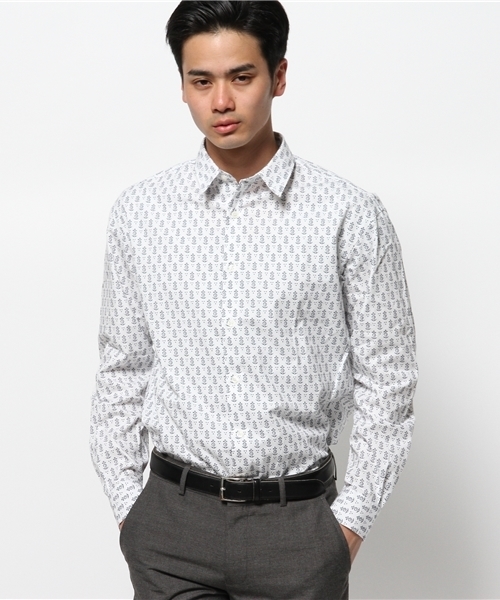 EDIFICE（エディフィス）の「◇MISTRAミストラル EX CHIMISEシャツ（シャツ/ブラウス・メンズ・ブルー/ホワイト/ネイビー・SMALL/LARGE/MEDIUM）」の19枚目の写真