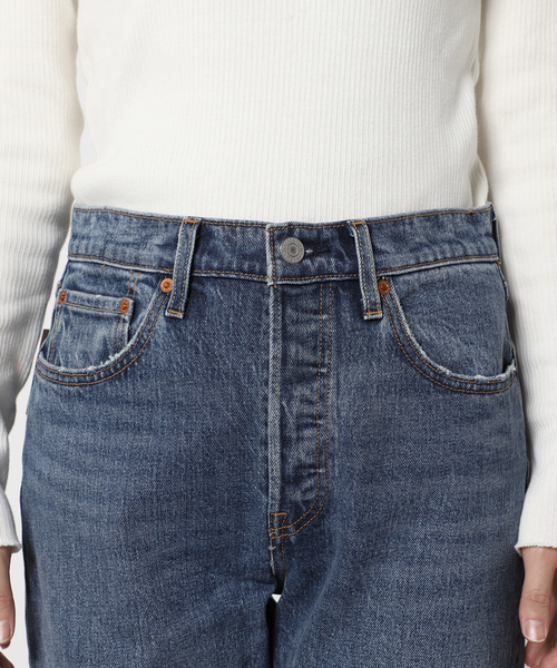 Levi's(リーバイス)の「別注【LEVI’S(R)/リーバイス(R)】RED TAB 501(R) SMU FULL:フルレングス(デニムパンツ・レディース・ブルー/ネイビー・25cm/28cm/26cm/31cm/30cm/27cm/29cm)」の20枚目の写真