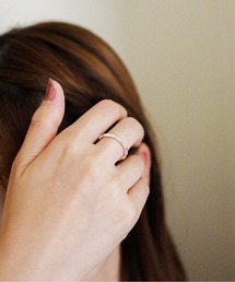 styiro（スタイロ）の「金属アレルギー対応 シルバーリング フリーサイズ（リング）」