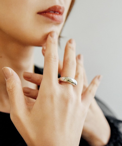 styiro(スタイロ)の「金属アレルギー対応 シルバーリング フリーサイズ(リング・レディース・その他10/その他5/その他3/その他8/その他7/その他11/その他12/その他4/その他13/その他2/その他6/その他1/その他9/その他14・FREE)」の1枚目の写真