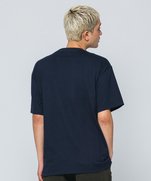 XLARGE（エクストララージ）の「MINI SLANTED OG LOGO S/S POCKET TEE（Tシャツ/カットソー・メンズ・グリーン/アッシュ/ホワイト/ネイビー/ブラック・XL/L/S/M）」の12枚目の写真