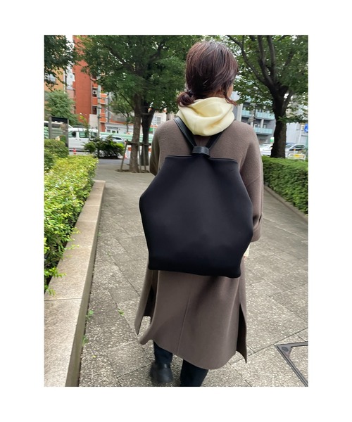BLACK BY MOUSSY(ブラックバイマウジー)の「ruck sack(リュックサック)(バックパック/リュック・レディース・ブラック/ダークグレー/ライトベージュ・FREE)」の10枚目の写真