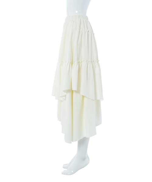 Edit Sheen（エディットシーン）の「ランダムティアードスカート（スカート・レディース・ホワイト/ブラック・M）」の20枚目の写真